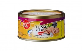 Golden Prize Tuna Flakes In Brine   Tin  185 grams